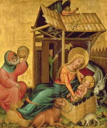 The Nativity, from the Buxtehude Altar, 1400-10